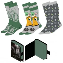 Pack de Calcetines 3 Piezas The Mandalorian Tallas 35-46