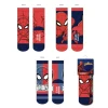 Pack de Calcetines Spiderman de 3 Piezas