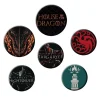 Pack de chapas La casa del Dragon