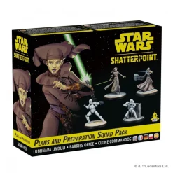Pack de Escuadra Star Wars Shatterpoint: Luminara Unduli y Clones