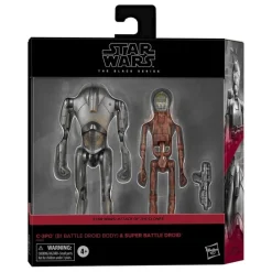 Pack de Figuras C-3PO y Super Battle Droid - Star Wars Black Series