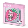 Pack Hello Kitty My Melody Diario Fresa y Bolígrafo 6 Colores