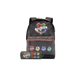 Pack mochila + estuche Houses Harry Potter
