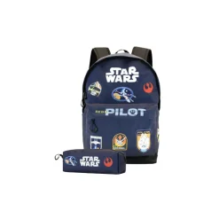 Pack mochila + estuche piloto Star Wars