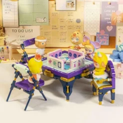 Pantasy Original Kit de Construcción Mahjong Box - Set con Licencia Oficial