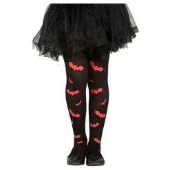 Pantys de Murciélagos Rojos Infantiles