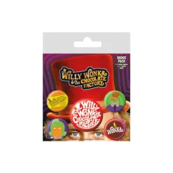Paquete De Insignias Willy Wonka