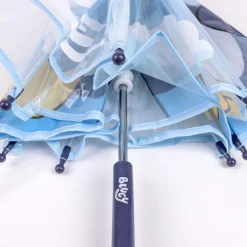 Paraguas manual burbuja Bluey azul