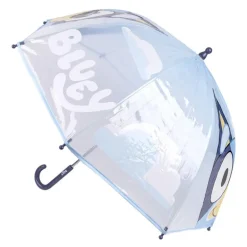Paraguas manual burbuja Bluey azul