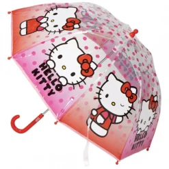 Paraguas Manual POE Burbuja Hello Kitty 45 cm Rosa