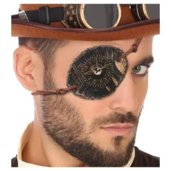 Parche con Reloj Steampunk