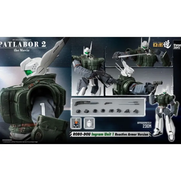 Patlabor 2: Figura Robo-Dou Ingram Unit 1 23 cm