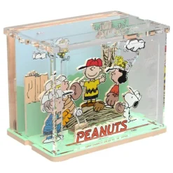 Peanuts Puremind Kit de Construcción Mini Scene Baseball Time