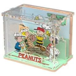 Peanuts Puremind Kit de Construcción Mini Scene Baseball Time