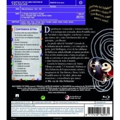 Película Blu-ray Pesadilla Antes De Navidad Edición Coleccionista