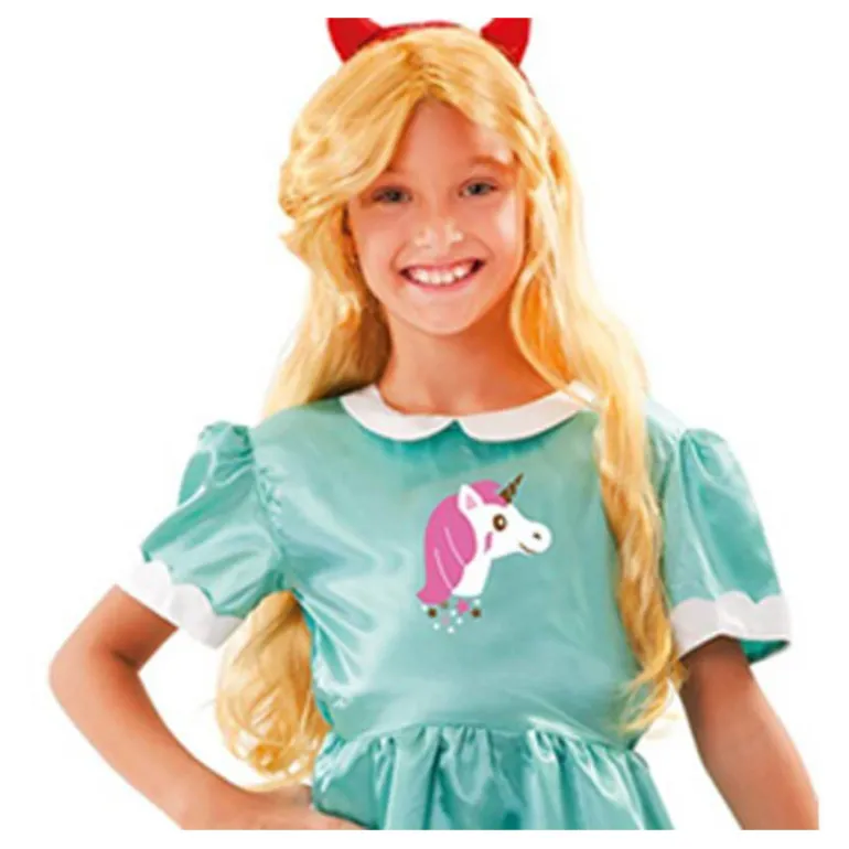 Peluca de Princesa Rubia