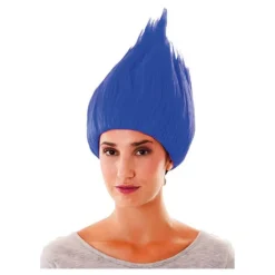Peluca de Troll en 3 colores
