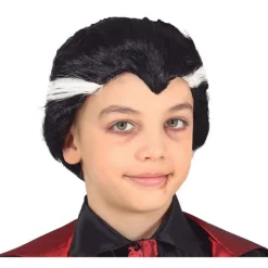 Peluca Drácula con Mechas Infantil