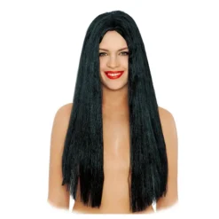 Peluca melenas negra
