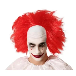 Peluca Roja de Payaso Asesino