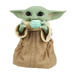 Peluche Baby Yoda animatrónico comilón El Mandaloriano
