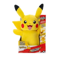 Peluche Electrónico Pikachu de 28 cm con Luces y Sonidos