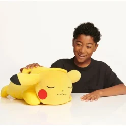 Peluche Gigante Pikachu Dormilón 46 cm con Acabado Viscolástico