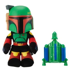 Peluche Mattel Boba Fett de 30 cm con Voz y Misiles