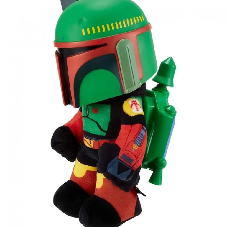 Peluche Mattel Boba Fett de 30 cm con Voz y Misiles