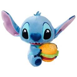 Peluche Stitch con Hamburguesa 25 cm - Lilo & Stitch