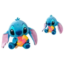 Peluche Stitch con Polo de 25 cm - Licencia Oficial Disney