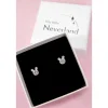 Pendientes Acero y Circonitas Mickey Mouse Disney