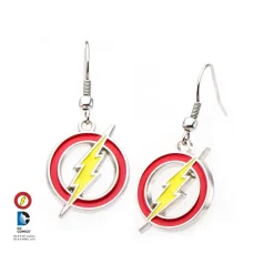 Pendientes Dc Comics The Flash Emblema