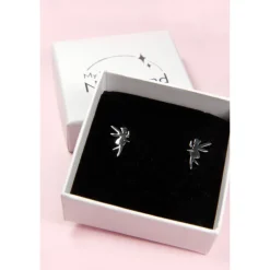 Pendientes plata Campanilla Disney