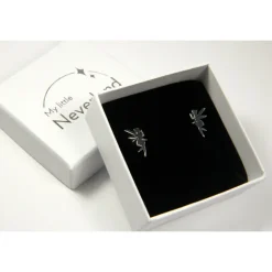 Pendientes plata Campanilla Disney