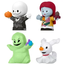 Pesadilla antes de Navidad Pack 4 Minifiguras Little People