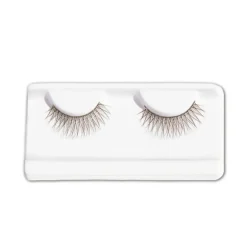 Pestañas postizas negras con pegamento