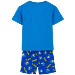 Pijama Corto de Sonic para Niños - Comodidad y Diversión en una sola Prenda