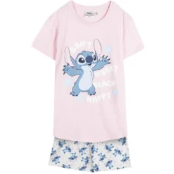 Pijama Corto de Stitch para Niños
