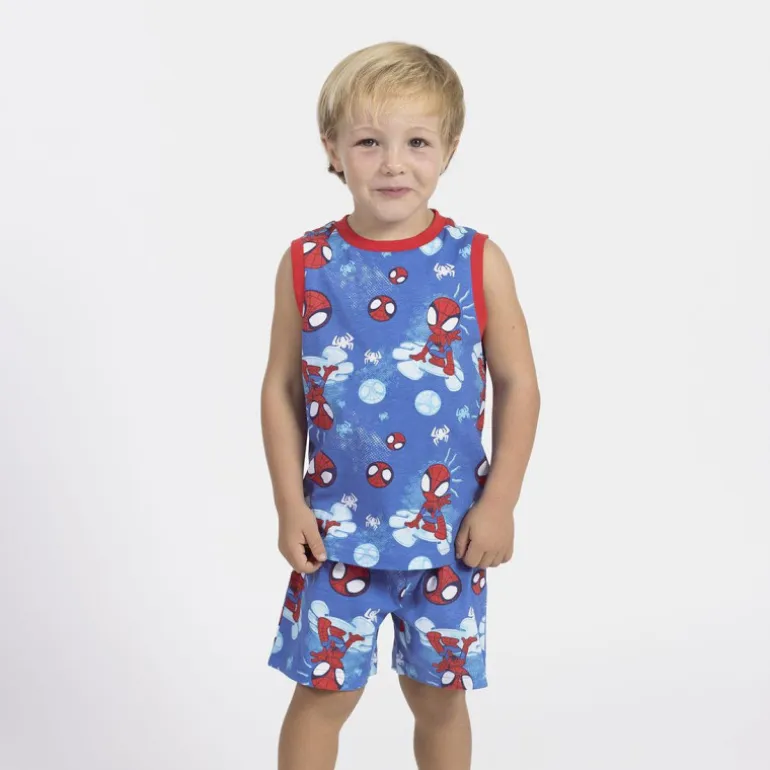 Pijama Corto Infantil Spidey: Comodidad y Diversión