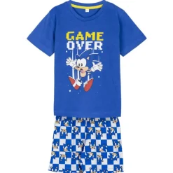 PIJAMA CORTO SINGLE JERSEY SONIC