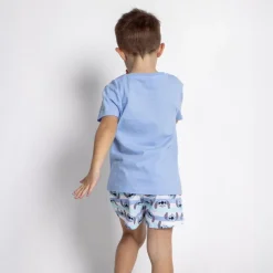 PIJAMA CORTO SINGLE JERSEY STITCH