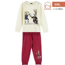 Pijama infantil largo Warner Bros 100 años