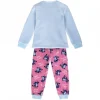 Pijama Largo Coral Fleece Aplicaciones Stitch Niños