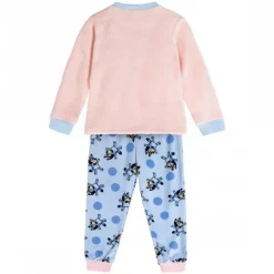 Pijama Largo Coral Fleece Bluey 100% Poliéster para Niños