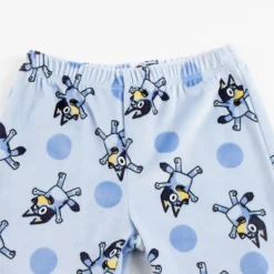 Pijama Largo Coral Fleece Bluey 100% Poliéster para Niños