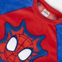 Pijama Largo Coral Fleece de Spidey para Niños
