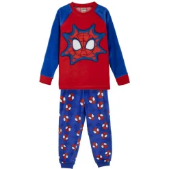 Pijama Largo Coral Fleece de Spidey para Niños