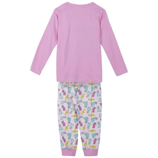 Pijama Largo de Algodón 100% con Diseño Princess