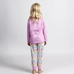 Pijama Largo de Algodón 100% con Diseño Princess